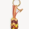 Women Chloé Woven Pineapple Key Ring