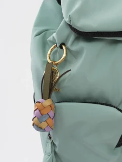 Women Chloé Woven Pineapple Key Ring