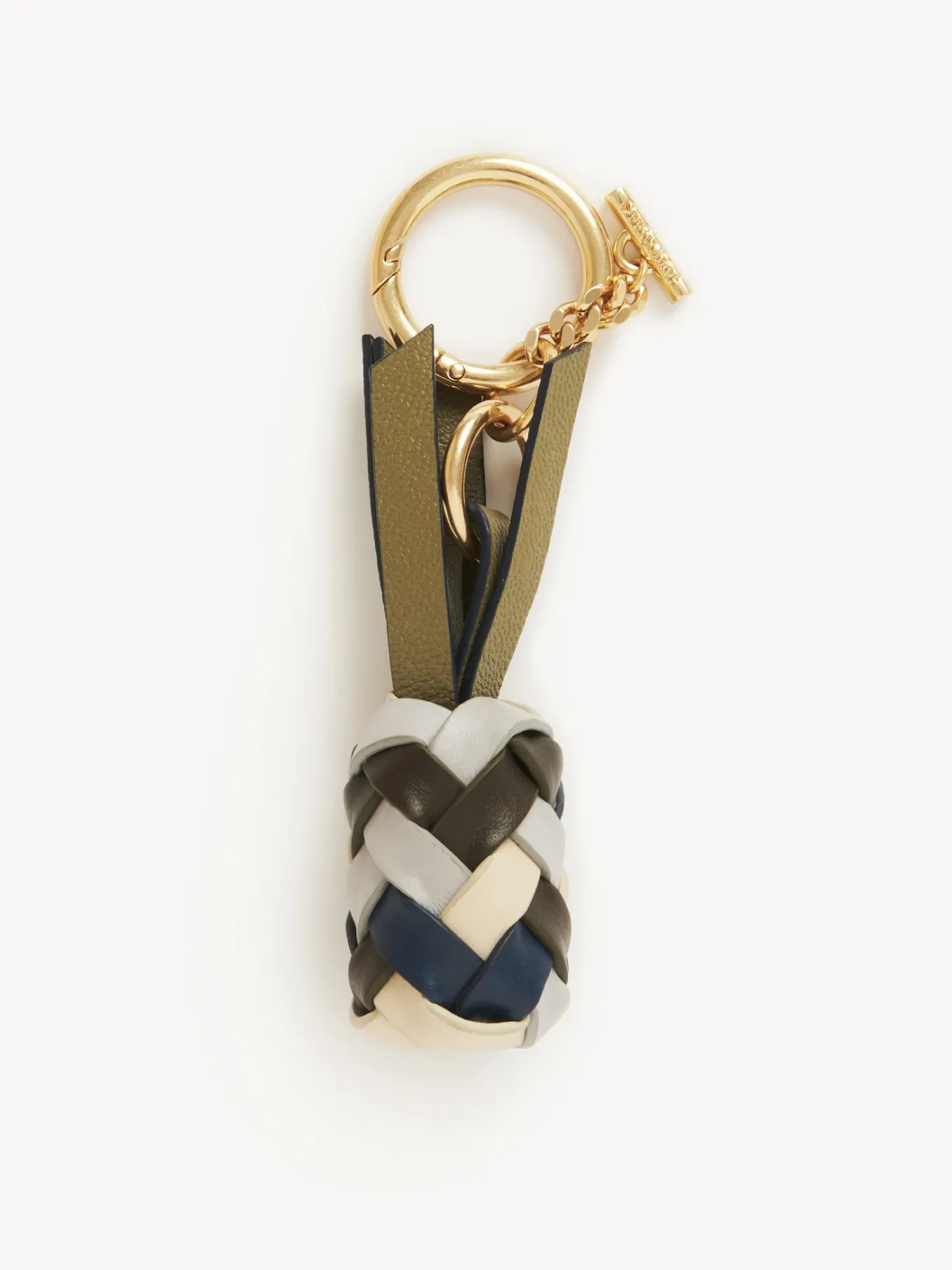 Women Chloé Woven Pineapple Key Ring