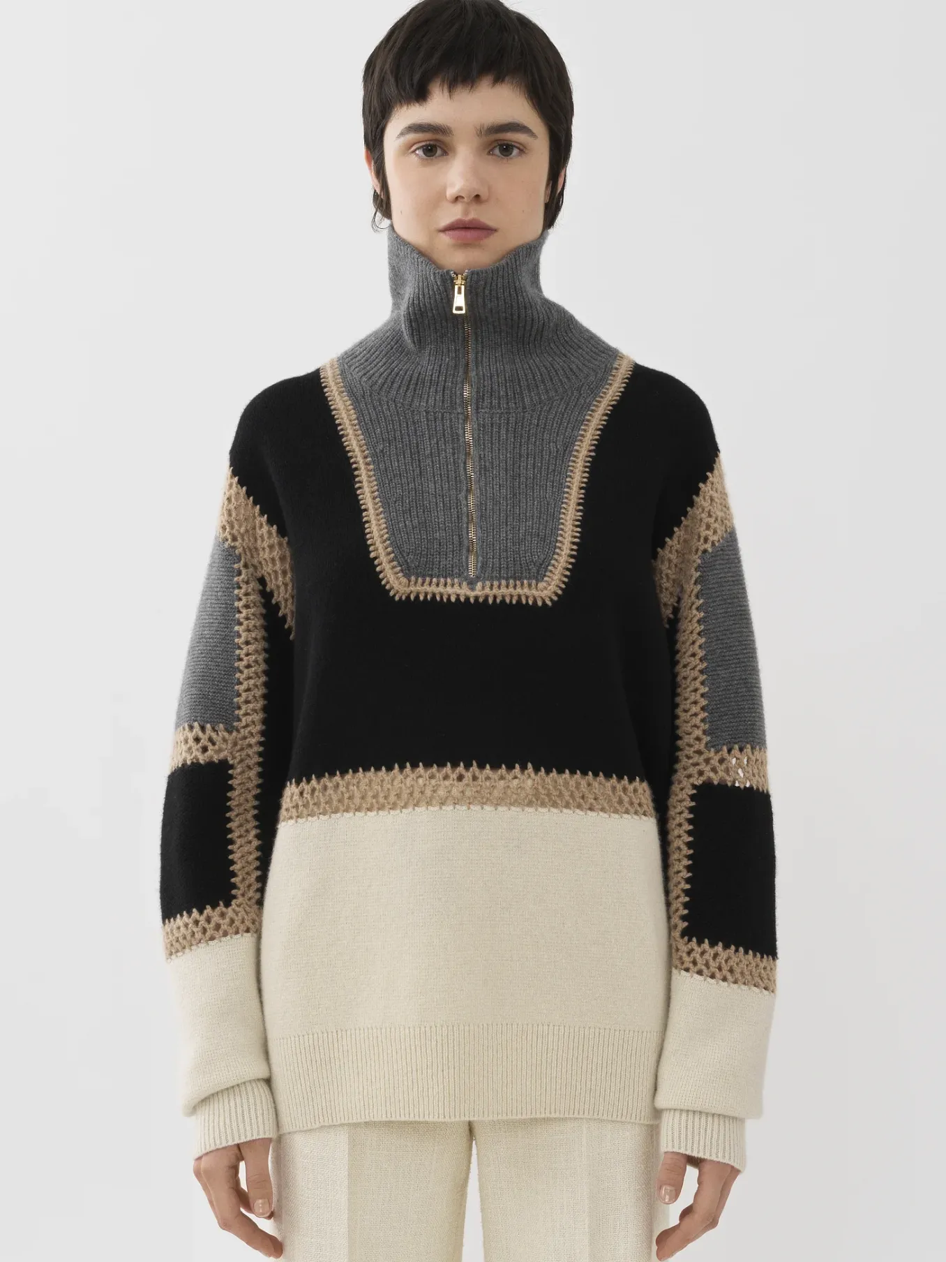 Women Chloé Zipped Jumper
