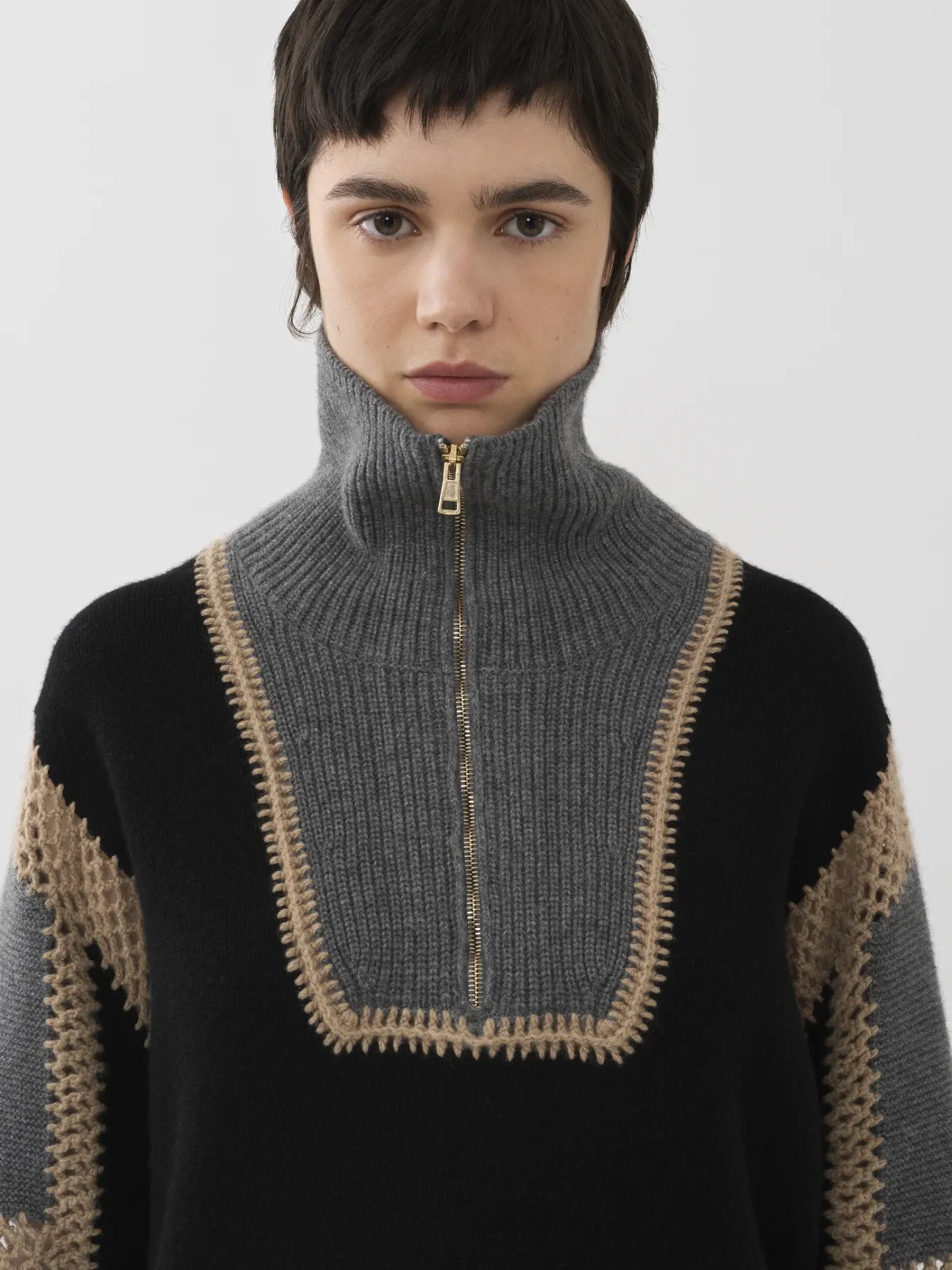 Women Chloé Zipped Jumper