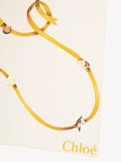 Women Chloé Zodiac Water Printed Scarf